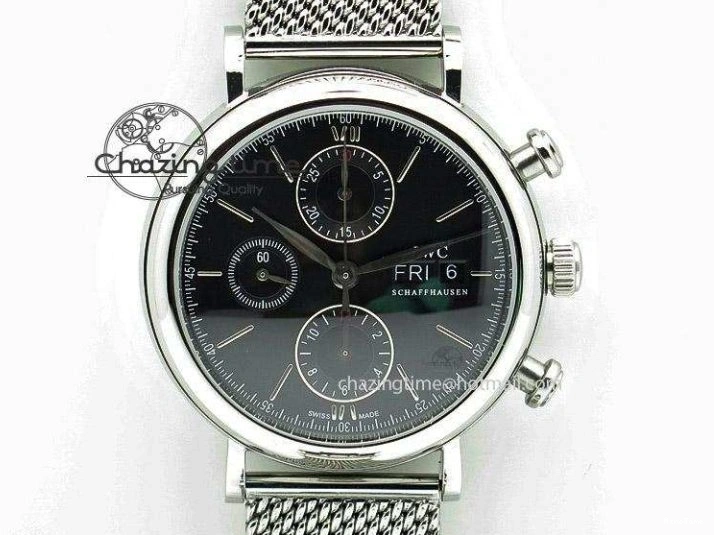 MIROTIME 0320 Mark XVII 1:1 MK Maker Best Edition SS Black Dial On SS Bracelet A OnTrend 7375